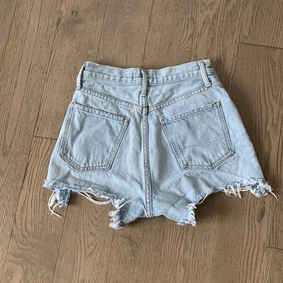 Agolde High Rise Jean Shorts - Picture 2 of 3